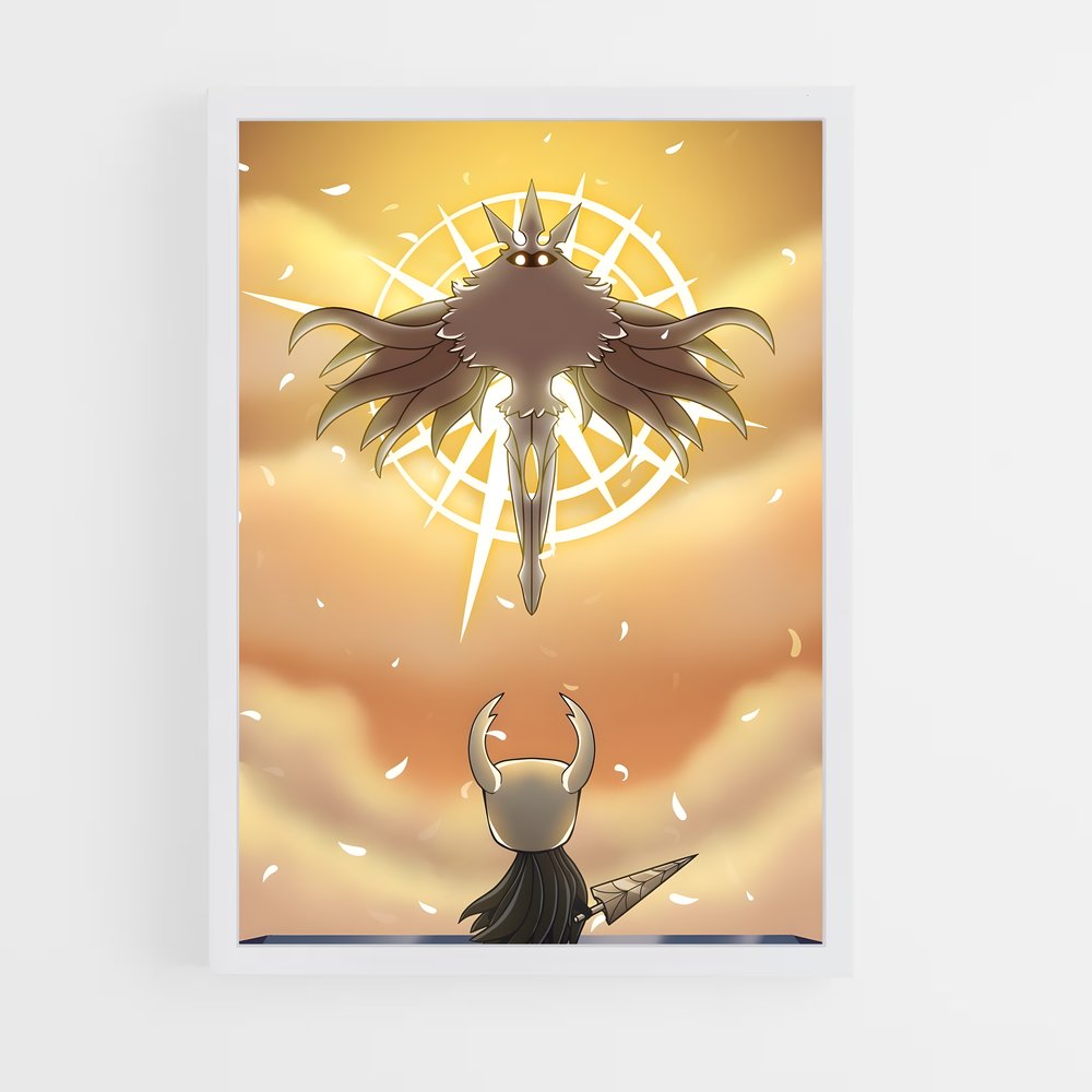 Poster L'Aile du Héros – affiche Hollow Knight (vue 3)